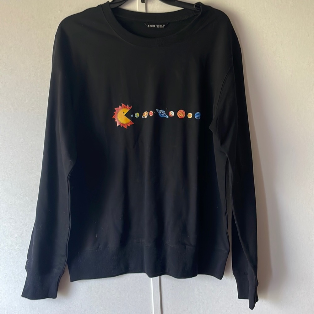 Pac-Man sun sweatshirt